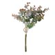 thumbnail image 1 of Inteprter Ramo de hojas de plantas artificiales, paquete de plantas para oficina en casa Plantas Artificiales naranja gris, 1 of 6