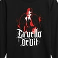 thumbnail image 3 of Disney Villains - Cruella Devil Spatter - Toddler & Youth Long Sleeve Graphic T-Shirt, 3 of 5