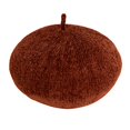 thumbnail image 1 of Sombrero de de Otoño Hat Elegante Beanie Estilo Francés para Mujer Señora café Macarena Sombreros de boina para mujeres, 1 of 7