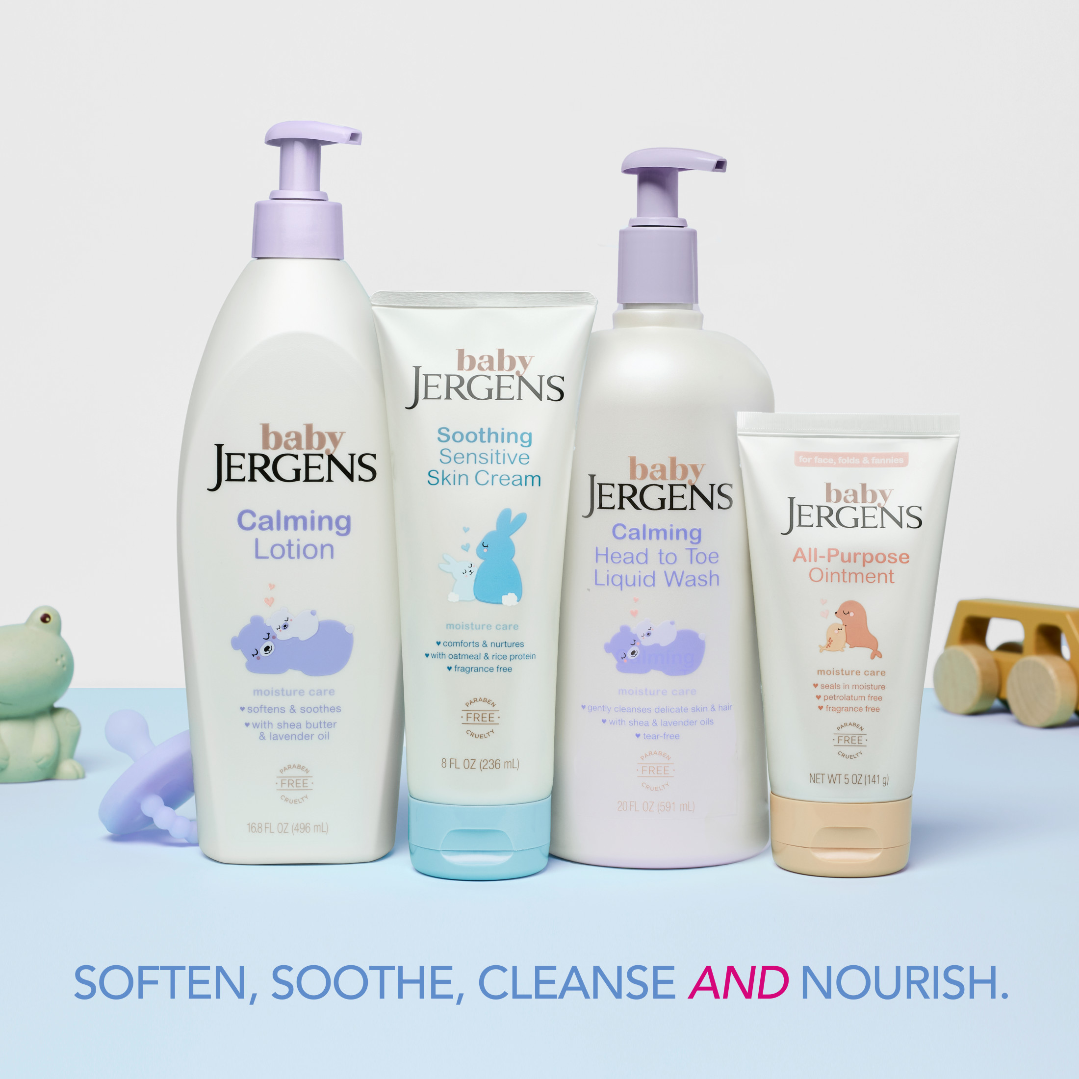 Baby Jergens Calming Head to Toe Liquid Baby Wash, 20 fl oz photo 8