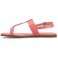 thumbnail image 2 of Journee Womens Gerra T-Strap Toe Ring Flat Sandals, 2 of 9