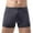 Dark Gray, variant on HUPOM Men'S Underwear Underwear For Men Pack Medium waist Comfort Waist Solid Boxer Briefs Gray 4XL