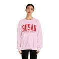 thumbnail image 4 of Busan South Korea Sweatshirt Gifts Crew Neck Shirt Long Sleeve Unisex, 4 of 7