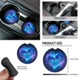 thumbnail image 6 of Uorisanigo Dophin Car Seat Cover Full Set Car Accessories Elegant Seat Covers for Cars Front Rear Seats Cover Soft Steering Wheel Belt Auto Air Conditioner Storage Auto Trash Can Gift for Her, 6 of 7