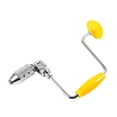 thumbnail image 4 of Almencla Swing Bit Brace 12" Comfortable Anti Slip Handle Woodworking Hole Punch Tool Yellow, 4 of 8