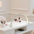 thumbnail image 5 of Nail Light for Desk, Half Moon Light for Nail Desk, Foldable Nails Desk Lamp, Multiple Color Modes and Brightness, for Beauty Eyelash Makeup Nail Tech White, 5 of 9