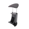 thumbnail image 1 of Scranton & Co Chariot Ordinateur Portable Réglable en Hauteur de Luxe en Noir, 1 of 9