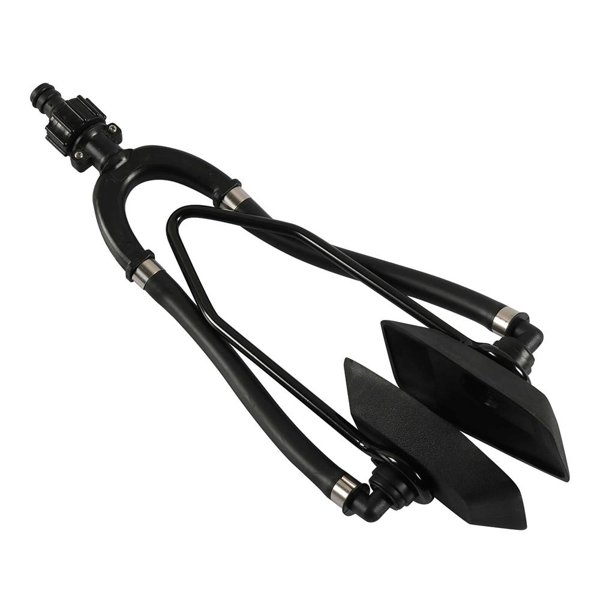 Enjuagador De Motor De Barco Marino Universal Para La Mayoría De Los Fuerabordas E Interiores De Acero Duradero De Doble Tubo Cuadrado Para Orejeras Enjuagador De Motor De Motor Para Barco Yate Barco matsuzay VI006059-00