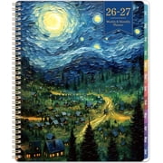 Planner 2026-2027 - Academic Planner 2026-2027, Jul 2026 - Jun 2027, 26-27 Planners Weekly and Monthly, 8.5" x 11" 26-27 Calendar Monthly Planners with Tabs & Pocket, Flexible Cover, Twin-Wire Bindin
