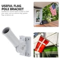 thumbnail image 3 of EeaseCA 1pc Flagpole Display Holder Adjustable Flag Pole Bracket Flag Pole Bracket, 3 of 8