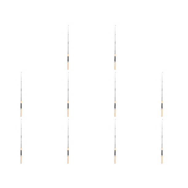 Caña de pescar de carbono, camarones, caña de pescar en hielo de invierno, aparejos de río, Pesca (80 cm)