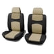 thumbnail image 1 of Funda Universal para Asiento de Coche Unique Bargains Negro Beige, 1 of 8