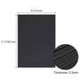 thumbnail image 2 of Uxcell Cardstock Scrapbook Paper 8.3" x 11.7", 92 lb/250gsm, Black 10 Pack, 2 of 4