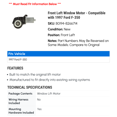 thumbnail image 2 of Front Left Window Motor - Compatible with 1997 Ford F-350, 2 of 2