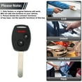 thumbnail image 3 of 1 Set Key Programmer Tool Remote Key Fob for Honda Odyssey Civic LX N5F-S0084A 3 Button 313.8Mhz OBD2, 3 of 7