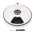 thumbnail image 2 of Distributeur de Nourriture pour Animaux, Distributeur Automatique Sans Fil pour Multiples Repas avec Contrôle des Portions, pour Aliments Humides et Secs, avec Contrôle par Application pour Chat et Chien Rose, 2 of 7