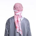thumbnail image 3 of Foulard Arabe Moyen-Orient Musulman pour Hommes Rouge, 3 of 5