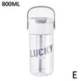 thumbnail image 1 of AYFFDIYI Outdoor Portable Kettle With Straw Sports Water Bottle Capacity Drinking, 1 of 1