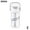 White, variant on Reusable Water Bottle 600 800ml BPA Free Food Grade PP Eco Resin Portable Leak Proof Sports Bottle For Gym School Travel White Green Pink