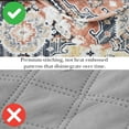 thumbnail image 6 of Southshore Fine Living, Inc. Twin Daybed Comforter Set, 6-Piece Twin Boho Bedding Set, Kilim Natural, 6 of 8