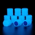 thumbnail image 3 of 4Pcs Luminous Tire Valve Stem Caps Glow in The Dark Tire Valve Stem Covers for Car Truck SUV Motorcycles Bike, 3 of 16
