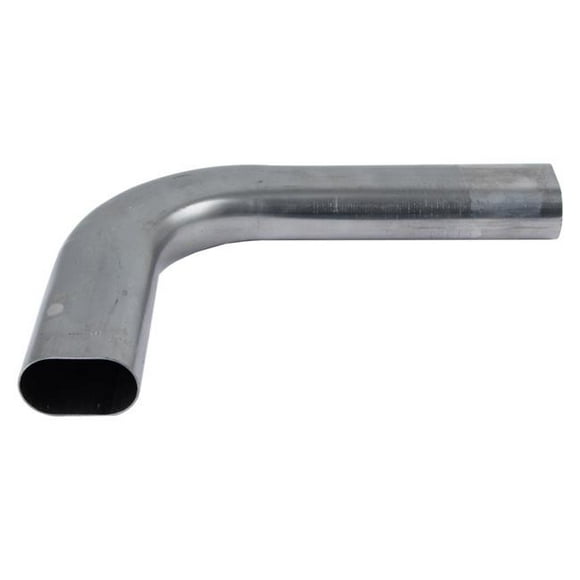 Boyce OSR3590 3.5 in. 90 deg Trackburner Oval Tailpipe Elbow for Exaust System