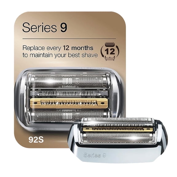 92S Electric Shaver Replacement Heads for Series 9 Compatible with all Series 9 Electric Razors 9290cc, 9291cc, 9370cc, 9293s, 9385cc, 9390cc, 9330s, 9296cc,Silver
