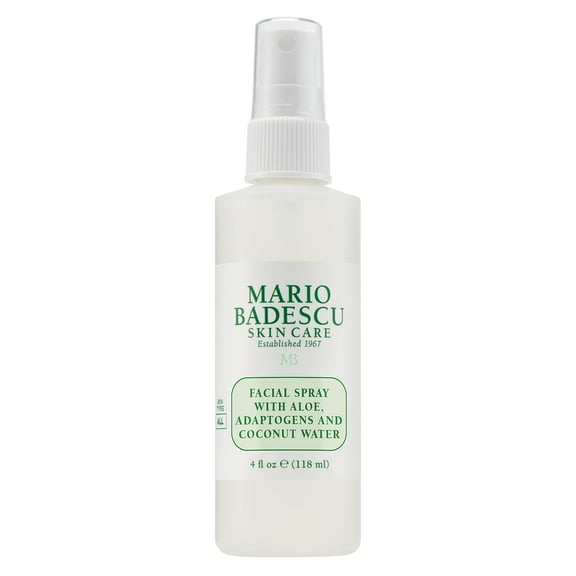 Mario Badescu Facial Spray with Aloe Adaptogens and Coconut Water , 4 oz Spray