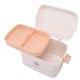 thumbnail image 5 of Caja De Almacenamiento De Medicamentos Grande, Contenedor Organizador De PP, Estuche De Medicina De Emergencia Familiar Con Bandeja Extraíble Para Viajes, Camping,, 5 of 7