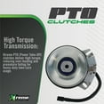 thumbnail image 4 of PTO Clutch For Husqvarna 114595 Electric -Free Upgraded Bearings OEM UPGRADE, 4 of 7