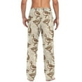 thumbnail image 3 of joogoo Men's Pajama Pants Retro Ducks Soft Long Sleep Lounge Pjs Bottoms XL, 3 of 7