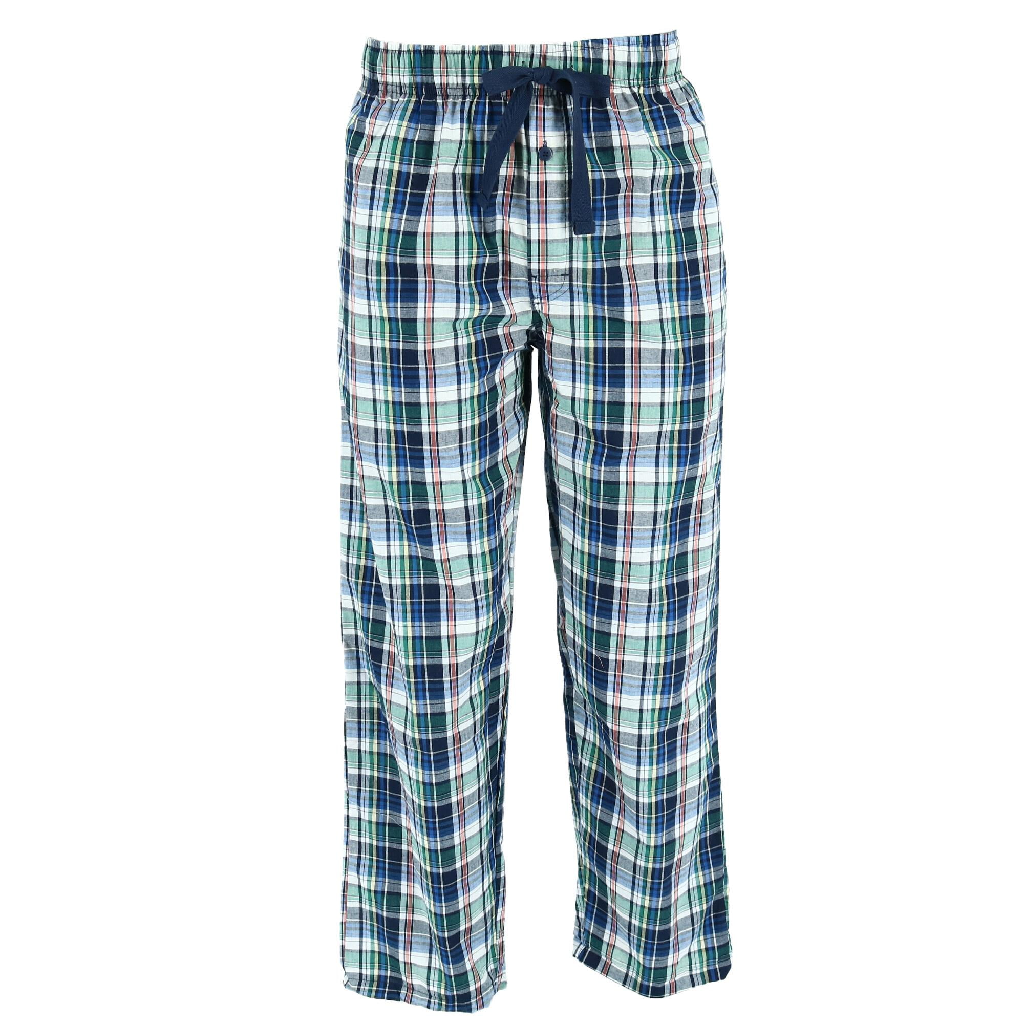 Fruit of the Loom Men's Woven Plaid Sleep Pants | Walmart Canada