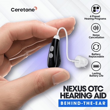 Nexus OTC Hearing Aids Behind The Ear, CE-D36AT