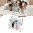 thumbnail image 4 of Marcos de fotos acrílicos de 8 pulgadas, magnetismo para exhibición de fotografías, marco de fotos acrílico para escritorio o pared, decoración moderna para el hogar, ideal para obras de arte,, 4 of 8