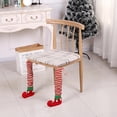 thumbnail image 1 of Table Leg Covers,1Pair Christmas Table Leg Chair Foot Protectors Christmas Decor Convenient Use, 1 of 5