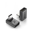 thumbnail image 1 of Adaptador Silkland USB-C con ángulo recto de 90 grados, paquete de 2 unidades, 240 W, 1 of 7