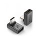 thumbnail image 1 of Adaptador USB-C Silkland de 90 grados, 240 W, 40 Gbps, paquete de 2, 1 of 7