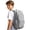 Grey, variant on TGPMGRZ Mesh Backpack Heavy Duty, See Through School Backpack Transparent Bookbag for Swimming, Beach, Sports, Work, Travel (Red)