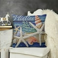 thumbnail image 2 of Coastal Throw Pillows,Coastal Pillow Covers,Nautical Beach Decorative Throw Pillow Cover,Nautical Pillows,Nautical Beac, 2 of 5