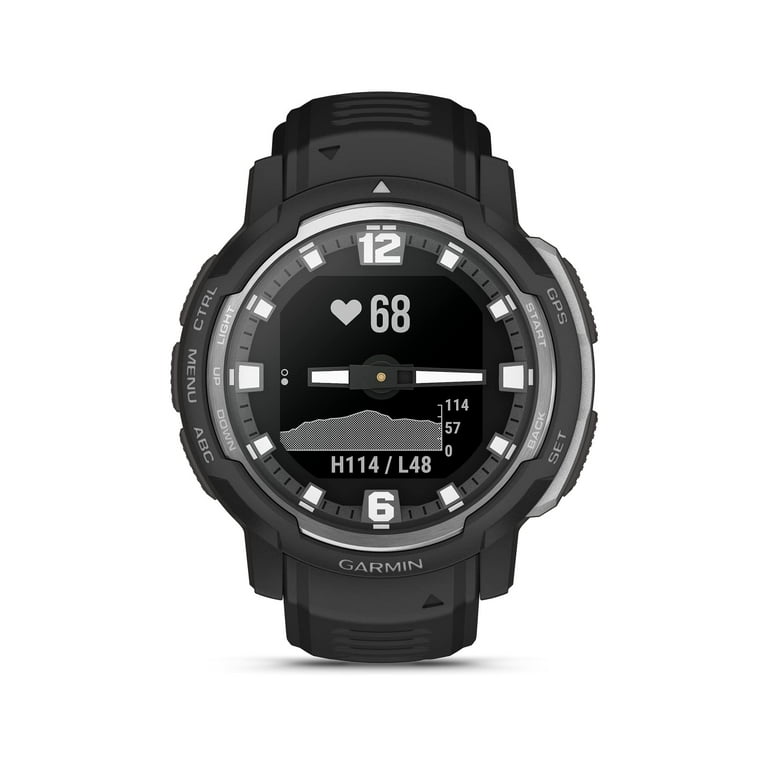 Amazon.com: Garmin Instinct Crossover Solar, Rugged Hybrid