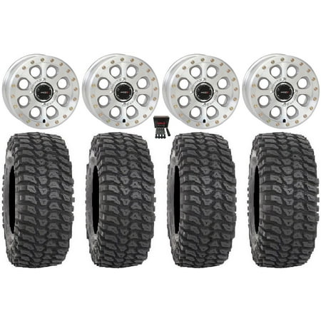 System 3 SB-7 15 Wheels Machined (6+1) 35 XCR350 Tires Sportsman RZR Ranger System 3 SB-7 15 Wheels Machined (6+1) 35 XCR350 Tires Sportsman RZR Ranger