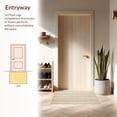 thumbnail image 3 of ODIKA 8'x10' Machine Washable Non-Slip Area Rug, Timeless Subtle Herringbone Accent High Traffic Rug, Beige, 16734, 3 of 7