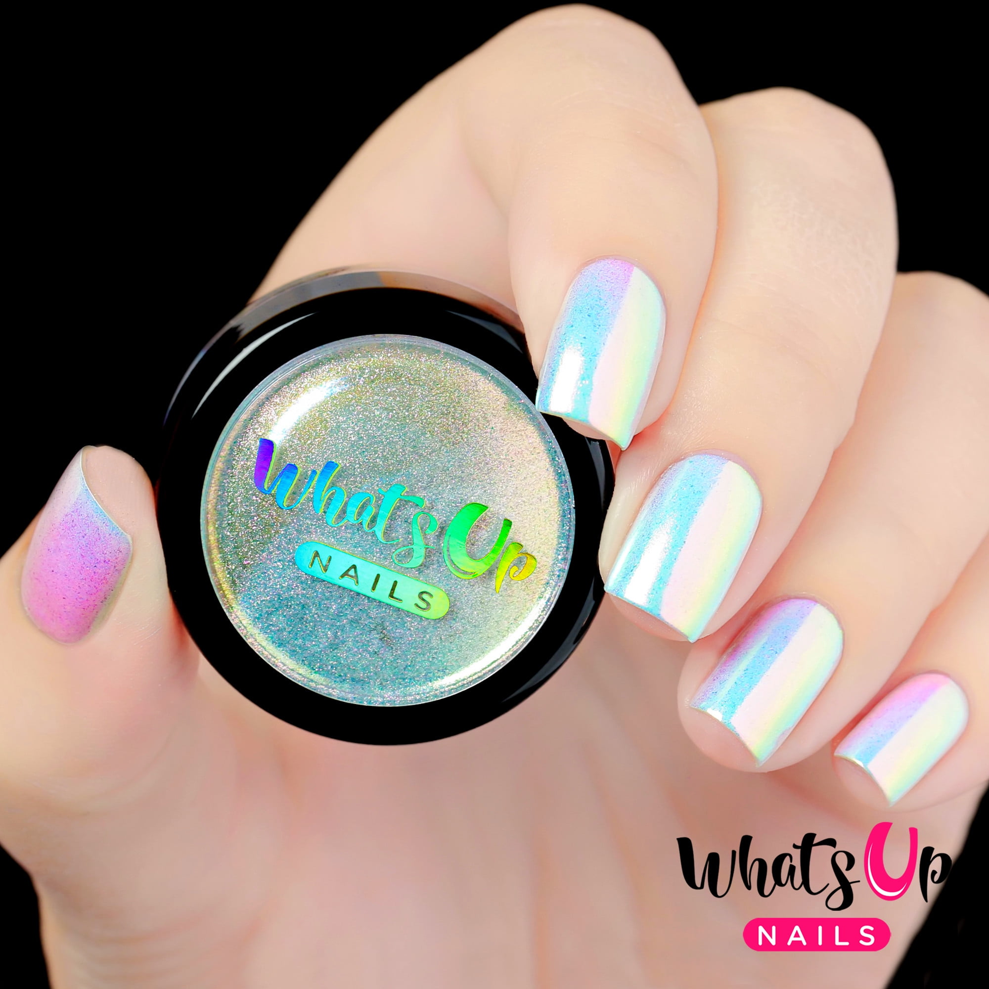 Whats Up Nails - Aurora Pigment Powder for Unicorn Nails
