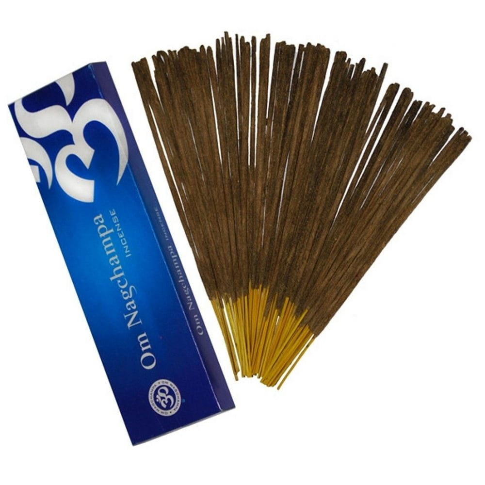 Om Nagchampa Nag Champa Premium Incense Fragrance Sticks 100g Box