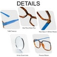 thumbnail image 6 of NevEND 4 Pack Reading Glasses for Women and Men Reader +3.00 / Spring Hinge / Blue Light Blocking 300, 6 of 7