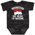 thumbnail image 3 of Inktastic Indonesian Indonesia Flag Boys or Girls Baby Bodysuit, 3 of 5