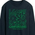 thumbnail image 3 of Instant Message - Camping - Welcome to Nature's Campground - Men's Long Sleeve T-Shirt, 3 of 6