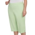 thumbnail image 4 of Alfred Dunner Womens Plus-Size Novelty Cuff Tummy Control Capri, 4 of 4