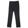 Nic + Zoe Womens Pants Dress Mid-Rise Straight Stretch Black 4