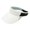 White, variant on Unisex Large Brim Running Visor Hat Breathable Sport Cap Elastic Band for Men Women UV Protection